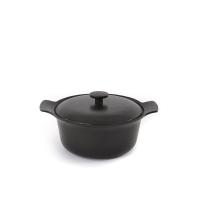 ราคา BERGHOFF หม้อ Ron พร้อมฝาเหล็กหล่อ 24 ซม. รุ่น 3900040 สีดำ (CDS88194202)