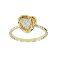 ราคา Marc Jewelry แหวนทอง 18K รุ่น GR80402SI2/YG-3