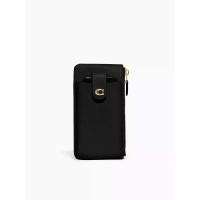 ราคา COACH กระเป๋าสตางค์รุ่น Essential Phone Wallet สีดำ One Size (MKP1586832)
