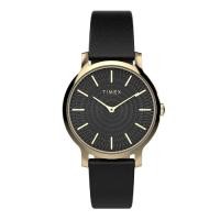 ราคา Timex นาฬิกาข้อมือผู้หญิง Transcend รุ่น TW2V92600 สายหนัง สีดำ (MKP1605240)