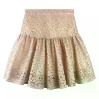 ราคา ICONIC กระโปรงสั้น ผ้าลูกไม้ รุ่น PEARLY SKIRT สีครีม XL (MKP1139278)