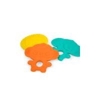 ราคา BRIGHT STARTS ของเล่นยางกัด แพ็ค 3 ชิ้น Gummy Buddies Textured Teethers รุ่น FGBS13072 (CDS94092738)