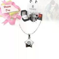 ราคา FINEJEWELTHAI จี้รูปดาว-จี้เพชร-CZ-จี้เงิน-สร้อยคอเงิน-เงินแท้-Gift_set122 สีเงิน (MKP1058280)
