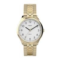 ราคา TIMEX TW2U40100 Modern Easy Reader นาฬิกาข้อมือผู้หญิง สายสแตนเลส Gold-tone (MKP1403884)