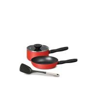 ราคา Meyer Set Of Pots And Pans Bauhaus 75 Years 4 Pcs. 14211TE12 RED (CDS91098474)