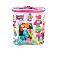 ราคา MEGA BLOKS ตัวต่อ First Builders Big Building Bag 60 ชิ้น (CDS11221395)