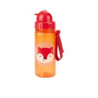ราคา SKIP HOP ขวดน้ำพกพาสำหรับเด็ก Zoo Straw Bottle PP Fox 13 ออนซ์ สีส้ม (CDS89820551)