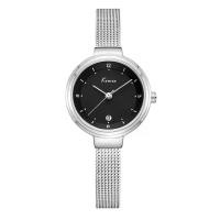 ราคา Kimio นาฬิกาข้อมือผู้หญิง ดีไซด์สวย Simple Luxury สายปรับระดับได้ มีวันที่แสดง รุ่น KW6248 สีดำ (MKP0320268)