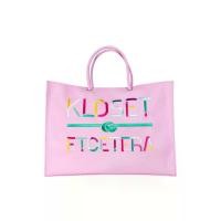 ราคา Kloset&Etcetera กระเป๋าโท้ทผู้หญิง ETC Signature สีชมพู One Size (MKP1515643)