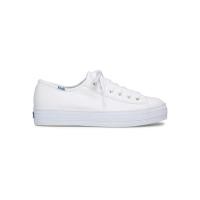 ราคา KEDS รองเท้าผ้าใบ แบรนด์ Keds รุ่น Triple Kick Canvas สีขาว 6.5 US (MKP0270951)