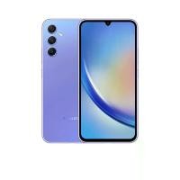 ราคา Samsung สมาร์ทโฟนรุ่น Galaxy A34 5G (8+128GB) สีม่วง (MKP1562026)
