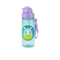 ราคา SKIP HOP ขวดน้ำพกพาสำหรับเด็ก Zoo Straw Bottle PP Unicorn 13 ออนซ์ สีเขียว (CDS89820476)