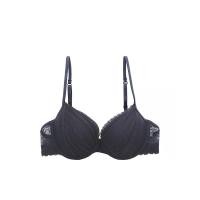 ราคา Elle Lingerie ยกทรงรูปแบบเสริมฟองน้ำ รุ่น LB6541 สีดำ D75 (MKP1358074)