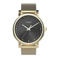 ราคา Timex นาฬิกาข้อมือผู้หญิง Transcend รุ่น TW2W19500 สายสแตนเลส สีทอง/ดำ (MKP1605232)