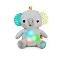 ราคา BRIGHT STARTS ของเล่นตุ๊กตาช้างมีไฟ รุ่น Hug-A-Bye Baby Elephant (CDS85503571)