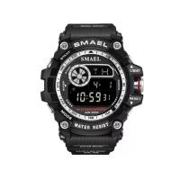 ราคา SMAEL นาฬิกาข้อมือผู้หญิง Sport Digital LED ฟังก์ชั่นครบ รุ่น SM8010 สีดำ (MKP0593985)