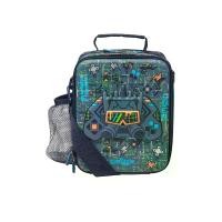 ราคา SMIGGLE กระเป๋าใส่กล่องอาหาร ฝาแข็ง พร้อมสายสะพาย Trailblazer สีเทา (CDS22285478)