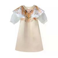 ราคา ICONIC เดรส แขนสั้น ผ้าไหมซาติน รุ่น DECORUM DRESS สีครีม L (GRMKPPR000082582)