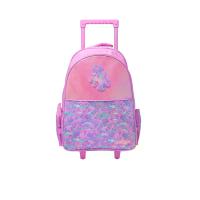 ราคา SMIGGLE กระเป๋าเป้ล้อลากยูนิเซ็กส์เด็กโต พร้อมล้อมีไฟสว่าง Trailblazer สีชมพู (CDS22285430)