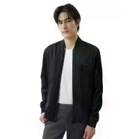 ราคา DAPPER เสื้อแจ็คเก็ตชาย Nylon Bomber Jacket สีดำ M (MKP1997114)