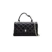 ราคา MARC JACOBS กระเป๋าสะพาย THE QUILTED DUAL CONVERTIBLE SHOULDER BAG สี BLACK One Size (MKP1939304)