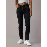 ราคา AMERICAN EAGLE กางเกงยีนส์ผู้หญิง 90S SKINNY JEANS สี ดำ 0 SHORT (MKP1643890)