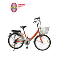 ราคา LA BICYCLE จักรยานแม่บ้าน รุ่น CITY RIDE 24 นิ้ว สีส้ม (MKP1994341)