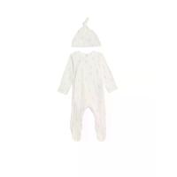 ราคา MARKS & SPENCER KIDS ชุดเซ็ตบอดี้สูทเด็กเล็กยูนิเซ็กส์ Sleepsuit and Hat Peter Rabbit 2 ชิ้น สี Cream Mix 6-9 Month (CDS19527239)