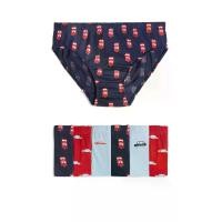 ราคา MARKS & SPENCER KIDS กางเกงชั้นในเด็กเล็กผู้ชาย ทรงบรีฟ Pure Cotton Transport 7 ชิ้น สี Blue Mix 3-4 Years (CDS22380395)