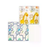 ราคา Gadeaux Kids เสื่อรองคลาน แผ่นรองคลาน 6 ฟุต PM-014 ลาย Giraffe and Friends (MKP1669943)