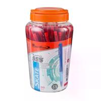 ราคา QUANTUM QUANTUM ปากกาลูกลื่น 0.5 มม. รุ่น Skate 555 สีแดง (แพ็ค 50 ด้าม) (MKP0994727)