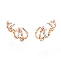 ราคา GEMS PAVILION ต่างหูเพชร THE MODERN 04 - PINK GOLD Free Size (GRMKPPR000076352)