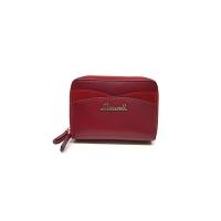 ราคา MARWELL กระเป๋าธนบัตรสตรี ทรงสั้น ซิปรอบ 2 ชั้น หนังแท้ สีแดง (MW280391) One Size (MKP2005084)