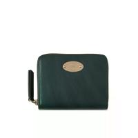 ราคา Mulberry กระเป๋าสตางค์ผู้หญิง รุ่น Mulberry Plaque Small Zip Around Purse สี Mulberry Green 0 (GRMKPPR000177574)
