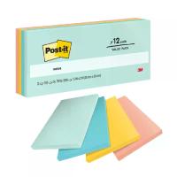 ราคา POST-IT POST-IT กระดาษโน้ต ( Notes) รุ่น 653-12AP คละสี 1.5x2 (แพ็ค12เล่ม) (MKP2004170)