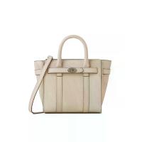 ราคา Mulberry กระเป๋าสะพายผู้หญิง รุ่น Micro Zipped Bayswater สี Chalk 0 (MKP2004407)