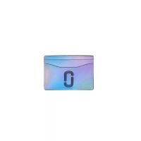 ราคา MARC JACOBS กระเป๋าใส่นามบัตร THE AIRBRUSH UTILITY SNAPSHOT CARD CASE สี BLUE MULTI One Size (MKP1987656)