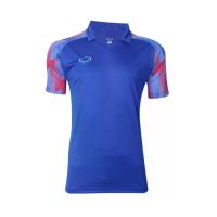 ราคา GRAND SPORT เสื้อกีฬาคอปกพิมพ์ลายแขน(011586) สีน้ำเงิน XL (MKP2006045)