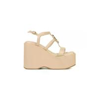 ราคา SHU รองเท้าผู้หญิง แบบมีส้น RUNWAY 5" MEGA PLATFORM GOLD SIGNET - สีเวรี่นู๊ด 40 EU (MKP2005623)