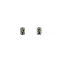 ราคา MARC JACOBS ต่างหู THE J MARC LUXE ABALONE EARRINGS สี SILVER/CRYSTAL (MKP1988933)