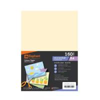 ราคา ELEPHANT กระดาษการ์ดสี ตราช้าง A4 160แกรม 50แผ่น/แพ็ค สีครีม (MKP2004613)