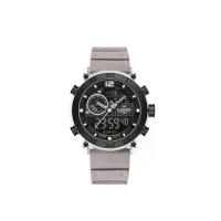 ราคา NAVIFORCE นาฬิกาข้อมือผู้ชาย NF6104 A สายซิลิโคน 45mm สีเทา หน้าปัดเงิน (MKP1998895)