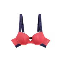 ราคา ELLE LINGERIE Molded bra Front-Kiss ชุดชั้นในผู้หญิง รูปแบบตะขอหน้า มีโครง เสริมฟองน้ำ LB8562 - สีโรส B75 (MKP1985436)