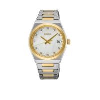 ราคา SEIKO นาฬิกาข้อมือผู้หญิง Essential Time รุ่น SUR604P ขนาด 34 มม. สีขาว (CDS22525321)