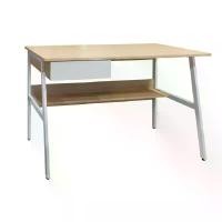 ราคา FURRADEC FURRADEC โต๊ะทำงานพร้อมลิ้นชัก รุ่น Saki-120 สีไวท์โอ๊ค (MKP1999961)