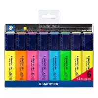 ราคา STAEDTLER STAEDTLER ปากกาเน้นข้อความ รุ่น 364 คละสี (แพ็ค 6+2) (MKP2006708)