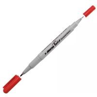 ราคา HORSE ปากกามาร์คเกอร์ 2 หัว ตราม้า H-41 แดง (MKP0994131)