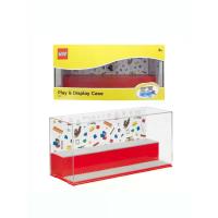ราคา LEGO ตู้โชว์อะคริลิก กล่องเคสโชว์ มินิฟิกเกอร์ สีแดง (MKP1851356)