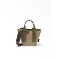 ราคา FURLA กระเป๋าสะพายผู้หญิง รุ่น PIUMA S TOTE สี VETIVER+BALLERINA i+SAGE One Size (MKP2004062)