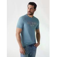 ราคา GUESS GUESS เสื้อยืดผู้ชาย Front Logo T-Shirt M5GI07I3Z14 - สีฟ้า L (GRMKPPR000175078)